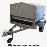 Pack Bâche Dôme remorque LUNI 233 Lider