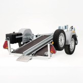 REMORQUE PORTE-MOTO  2 RAILS  2 MOTOS  TYPE:KXL  "FREINE"  1300KG   CU : 945 kg    (2025)