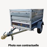 Pack Réhausses Ridelles remorque LUNI 233 freinée Lider