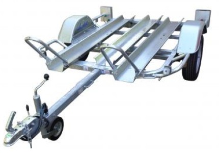 Rail Glissière UNITRAILER Acier Pour Remorque Moto MOTO 1 2 3 - 186 Cm